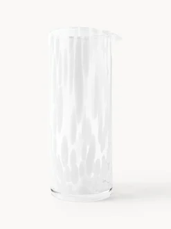 Jarra artesanal con estampado a lunares Oakley, 1.1 L Jarras De Agua|Vajillas Completas