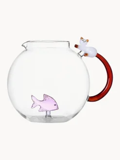 Outlet Jarra artesanal Krug Tabby Cat, 2,4 L Jarras De Agua|Vajillas Completas