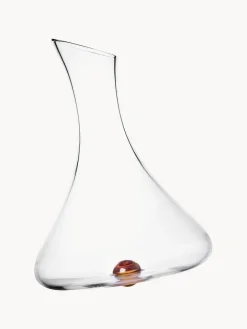 Jarras De Agua|Vajillas Completas>ICHENDORF Jarra artesanal Luna, 2 L Transparente, naranja