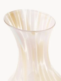 Jarras De Agua|Vajillas Completas></noscript>Westwing Collection Jarra artesanal Yava, 1,4 L Rosa claro, melocotón, transparente