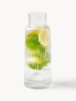 Jarras De Agua|Vajillas Completas></noscript>Westwing Collection Jarra con relieve Minna, 1,1 L Transparente