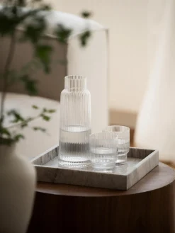 Jarras De Agua|Vajillas Completas></noscript>Westwing Collection Jarra con relieve Minna, 1,1 L Transparente