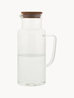 Jarras De Agua|Vajillas Completas>Andrea House Jarra con tapón de bambú Jarro, 1 L