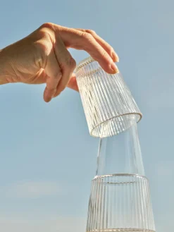 Sale Jarra con vaso Pilastro, 1 L, 2 pzas. Jarras De Agua|Vajillas Completas