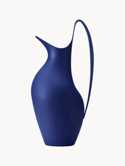 Jarras De Agua|Vajillas Completas>GEORG JENSEN Jarra de acero inoxidable Koppel, tamaños diferentes Azul oscuro mate