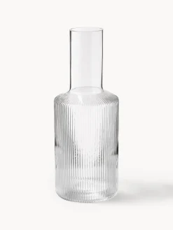 Online Jarra de agua soplada con relieves Ripple, 1 L Jarras De Agua|Vajillas Completas
