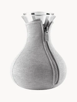 Termos|Vajillas Completas></noscript>Eva Solo Jarra de vidrio de borosilicato Cary, 1 L Gris claro, transparente, plateado