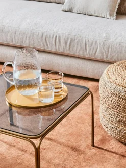 Jarra de vidrio soplado Hammered, 2 L Jarras De Agua|Vajillas Completas