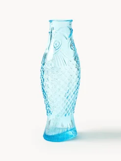 Jarras De Agua|Vajillas Completas>SERAX Jarra Fish & Fish, 850 ml Azul claro transparente