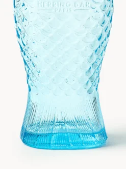 Jarras De Agua|Vajillas Completas></noscript>SERAX Jarra Fish & Fish, 850 ml Azul claro transparente