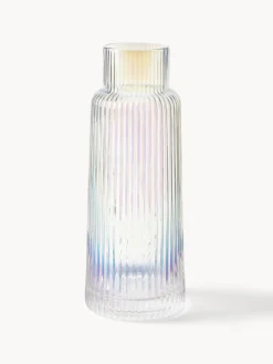 New Jarra iridiscente con relieve Minna, 1,1 L Jarras De Agua|Vajillas Completas