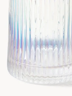 New Jarra iridiscente con relieve Minna, 1,1 L Jarras De Agua|Vajillas Completas