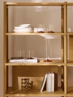 Jarras De Agua|Vajillas Completas>Westwing Collection Jarra soplada Hadley, 1,3 L Transparente, naranja