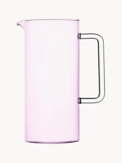 Jarras De Agua|Vajillas Completas>ICHENDORF Jarra Tube, 1,2 L Rosa claro transparente