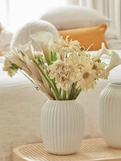 Jarrones|Jarrones>KÄHLER Jarrón artesanal de porcelana Hammershøi, 20 cm