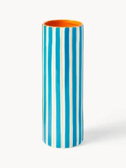 Jarrones|Jarrones>&k Amsterdam Jarrón artesanal de porcelana Ray, 24 cm