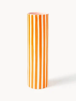 Jarrones|Jarrones>&k Amsterdam Jarrón artesanal de porcelana Ray, 29 cm