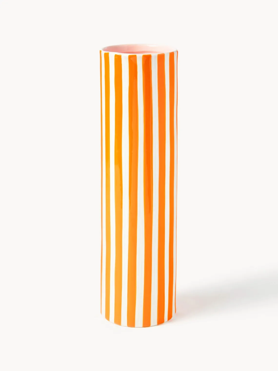 Jarrones|Jarrones>&k Amsterdam Jarrón artesanal de porcelana Ray, 29 cm