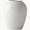 Jarrones|Jarrones>Lyngby Porcelaen Jarrón artesanal de porcelana Rhombe, 25 cm