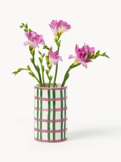 Discount Jarrón artesanal de porcelana Clash, 13 cm Jarrones|Jarrones