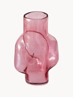 New Jarrón artesanal de vidrio Gleam, 32 cm Jarrones|Jarrones