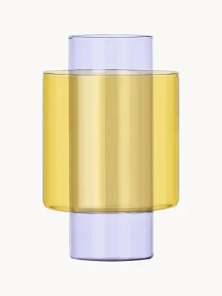 Jarrones|Jarrones>ICHENDORF Jarrón artesanal de vidrio Boreale, 21 cm