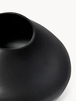 Jarrones|Jarrones></noscript>Westwing Collection Jarrón artesanal Latona, 19 cm Negro