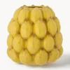 Jarrones|Jarrones>Bloomingville Jarrón artesanal Limone, Al 22 cm