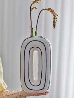 Jarrones|Jarrones>Bloomingville Jarrón artesanal Mae, 32 cm