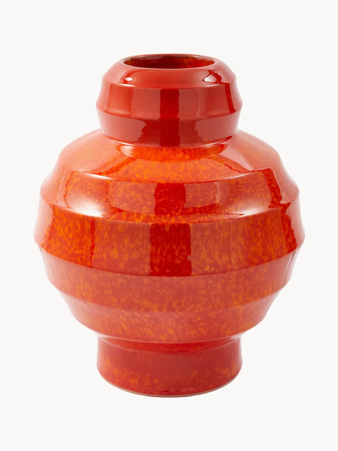 Jarrones|Jarrones>POLSPOTTEN Jarrón artesanal Sumo Naranja