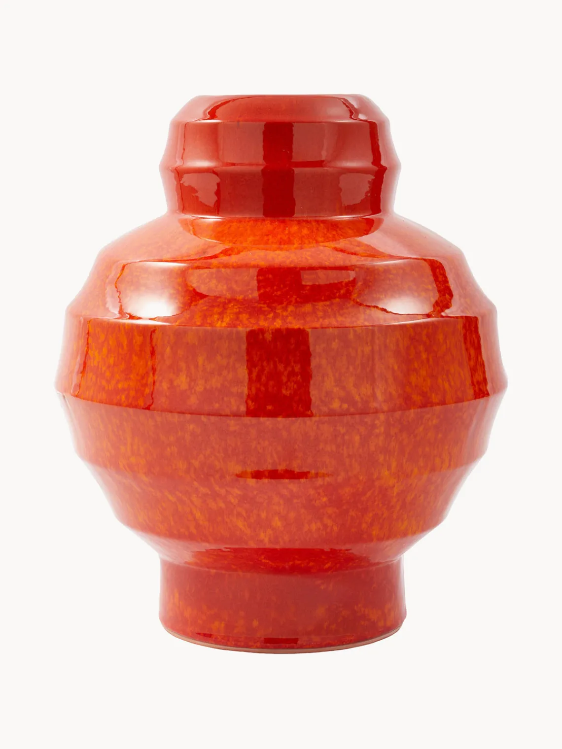 Jarrones|Jarrones>POLSPOTTEN Jarrón artesanal Sumo Naranja