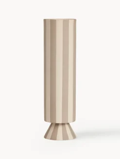 Jarrones|Jarrones>Oyoy Living Design Jarrón artesanal Toppu, 31 cm Tonos beige