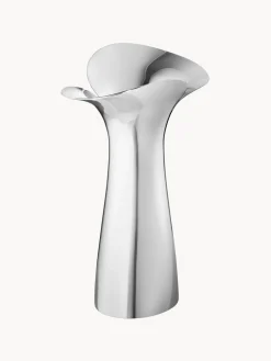 Jarrones|Decoración>GEORG JENSEN Jarrón de acero inoxidable Bloom Botanica, 22 cm