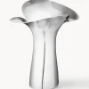 Jarrones|Jarrones>GEORG JENSEN Jarrón de acero inoxidable Bloom Botanica, 33 cm