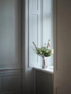 Jarrones|Jarrones>GEORG JENSEN Jarrón de acero inoxidable Bloom Botanica, 33 cm