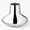 Jarrones|Jarrones>GEORG JENSEN Jarrón de acero inoxidable Henning Koppel, 19 cm