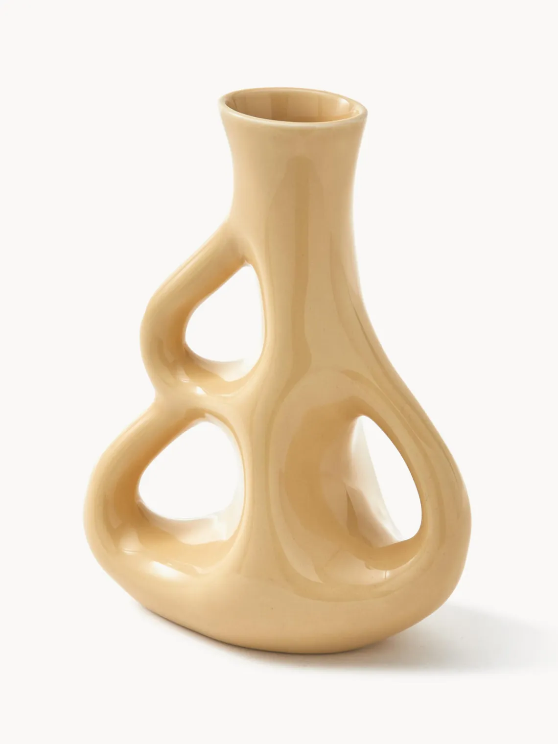 New Jarrón de cerámica artesanal Three Ears, 21 cm Jarrones|Jarrones