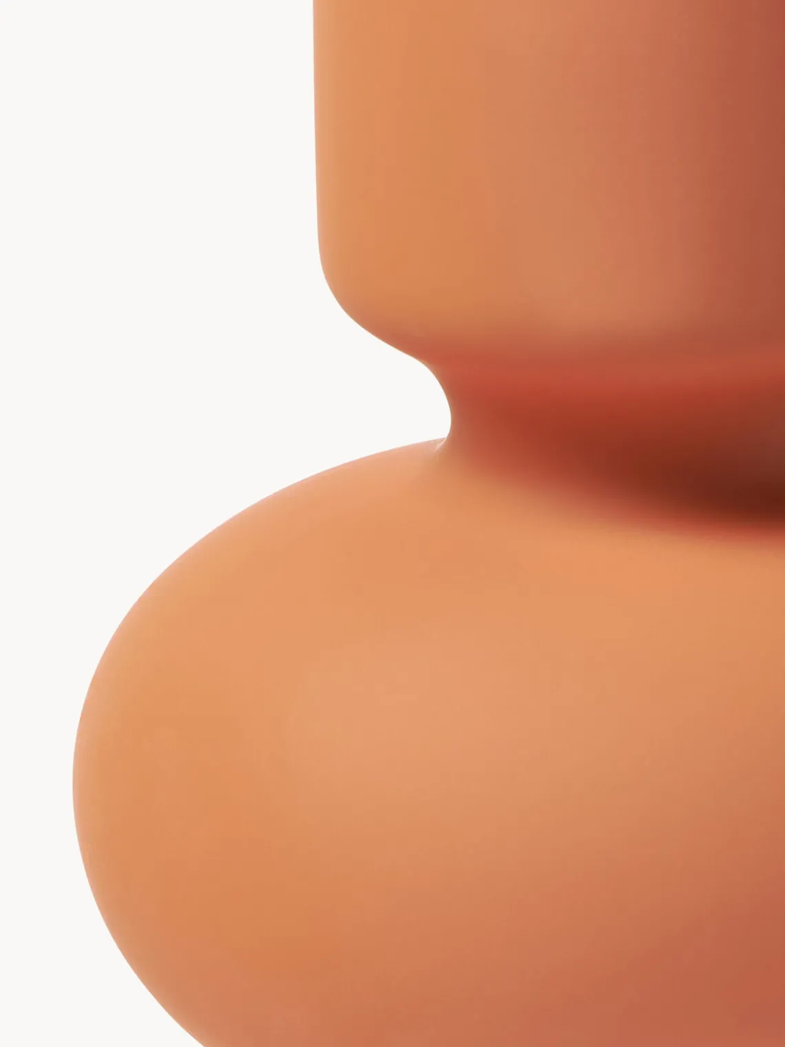 Jarrones|Jarrones>Westwing Collection Jarrón de gres Elta, 16 cm Ocre