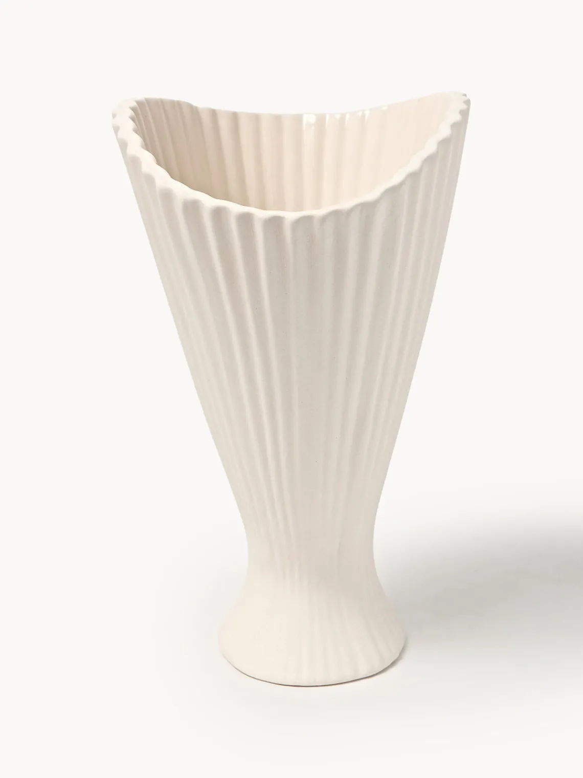 Jarrones|Jarrones>Ferm Living Jarrón de gres Fountain, 31 cm