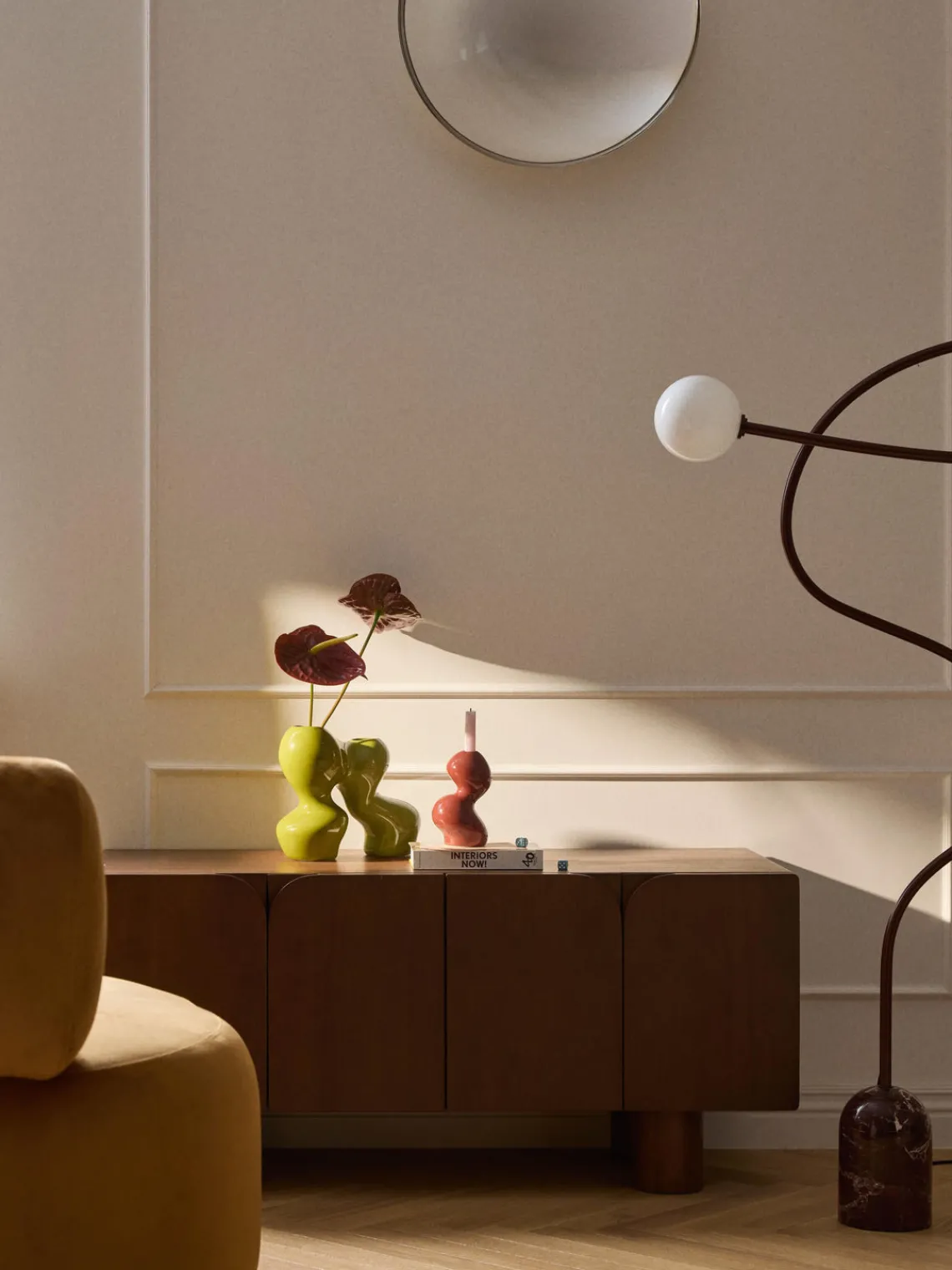 Sale Jarrón de gres Madhuri, 25 cm Jarrones|Jarrones