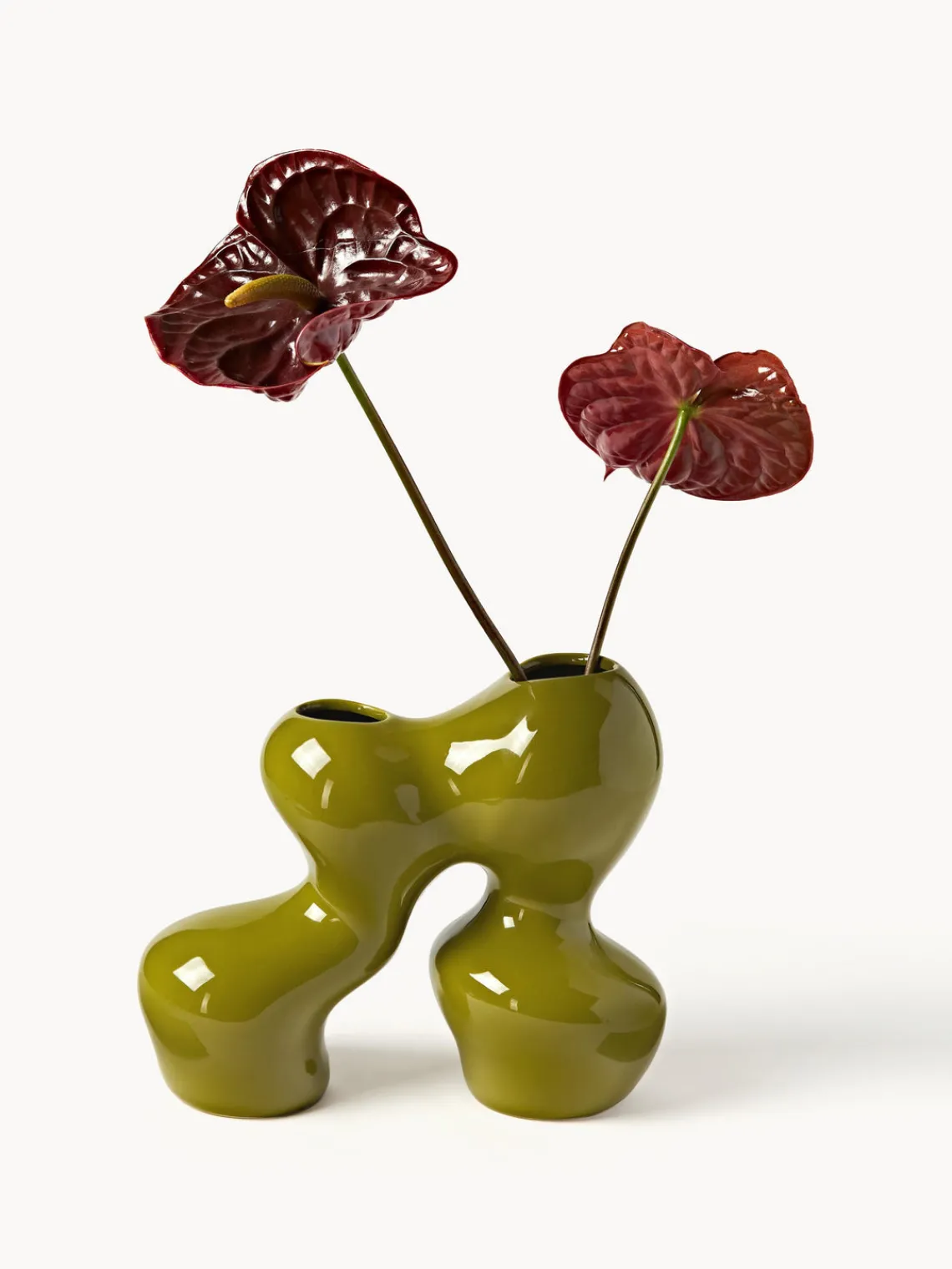 Sale Jarrón de gres Madhuri, 25 cm Jarrones|Jarrones