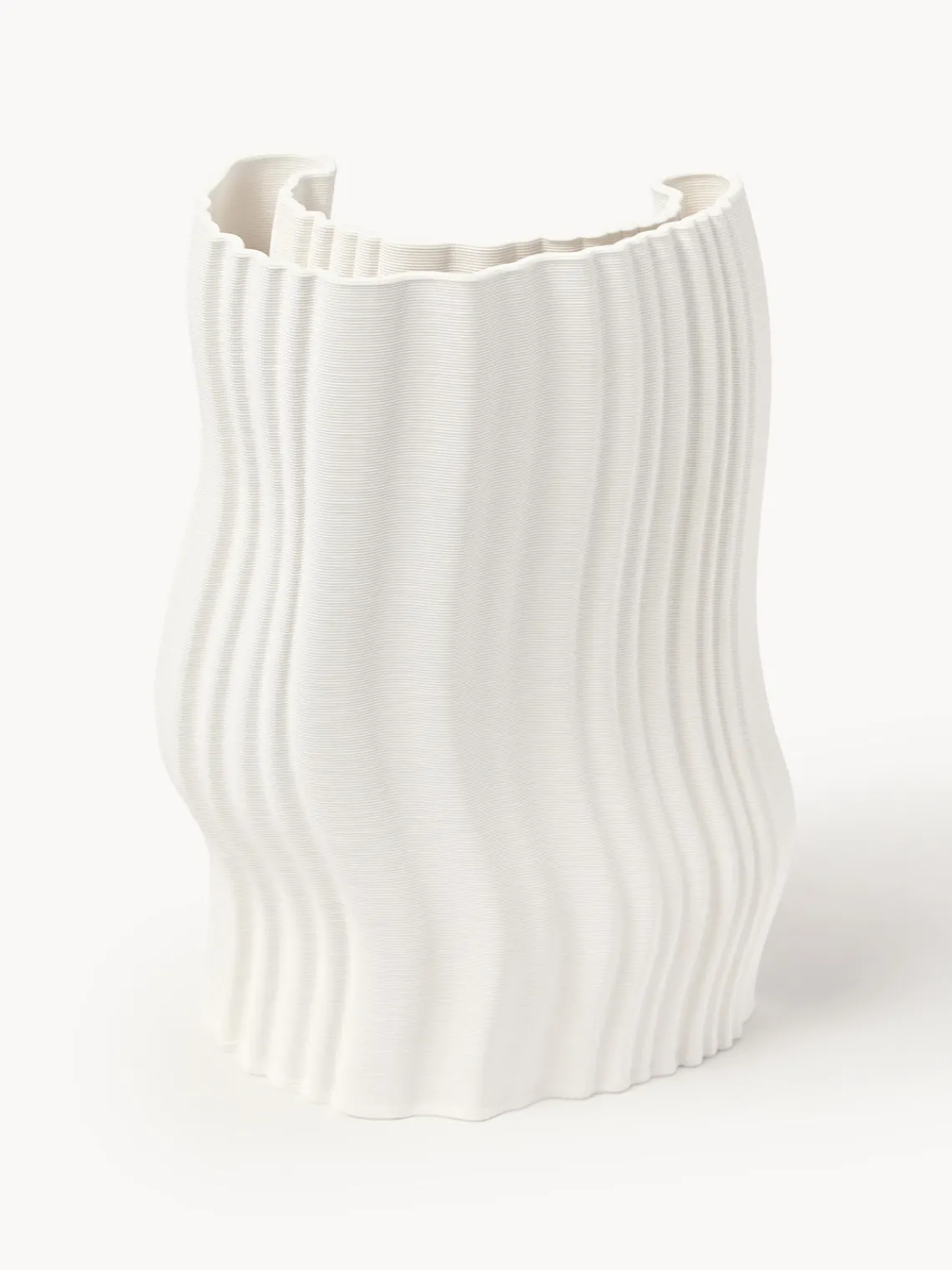 Jarrones|Jarrones>Ferm Living Jarrón de gres Moire, 30 cm