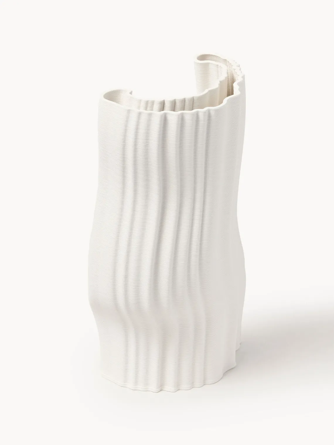 Jarrones|Jarrones>Ferm Living Jarrón de gres Moire, 30 cm