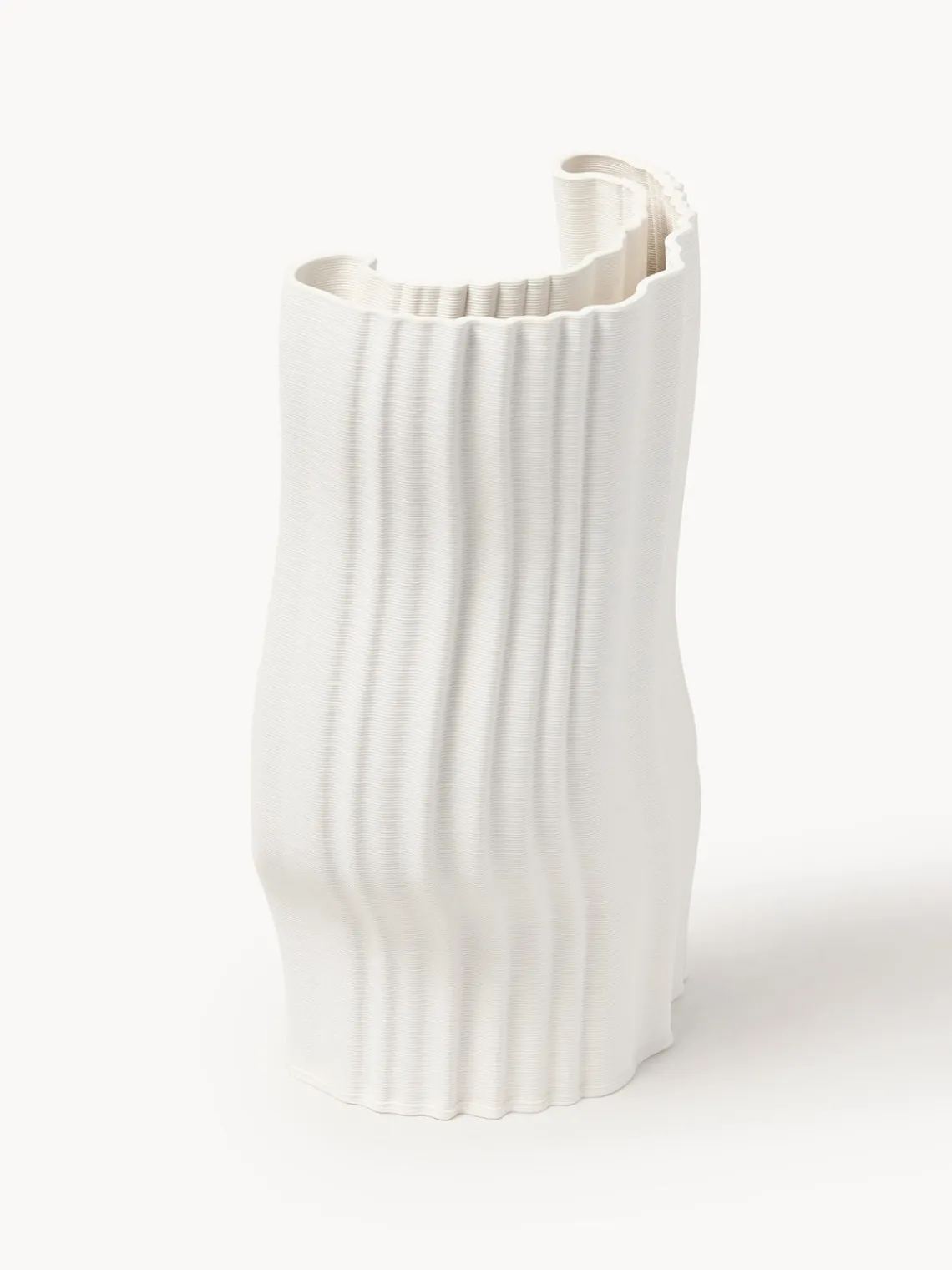 Jarrones|Jarrones>Ferm Living Jarrón de gres Moire, 30 cm