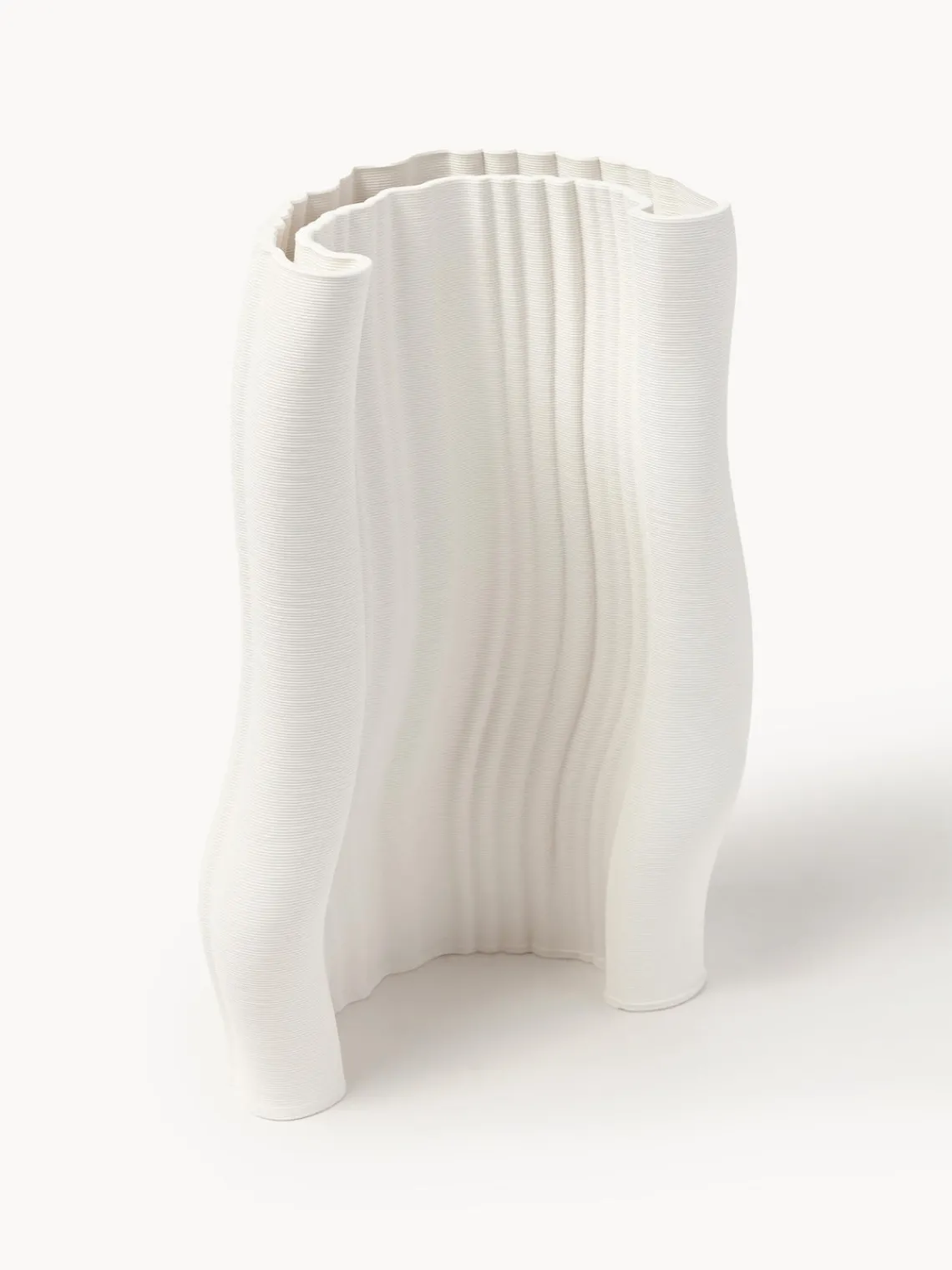 Jarrones|Jarrones>Ferm Living Jarrón de gres Moire, 30 cm