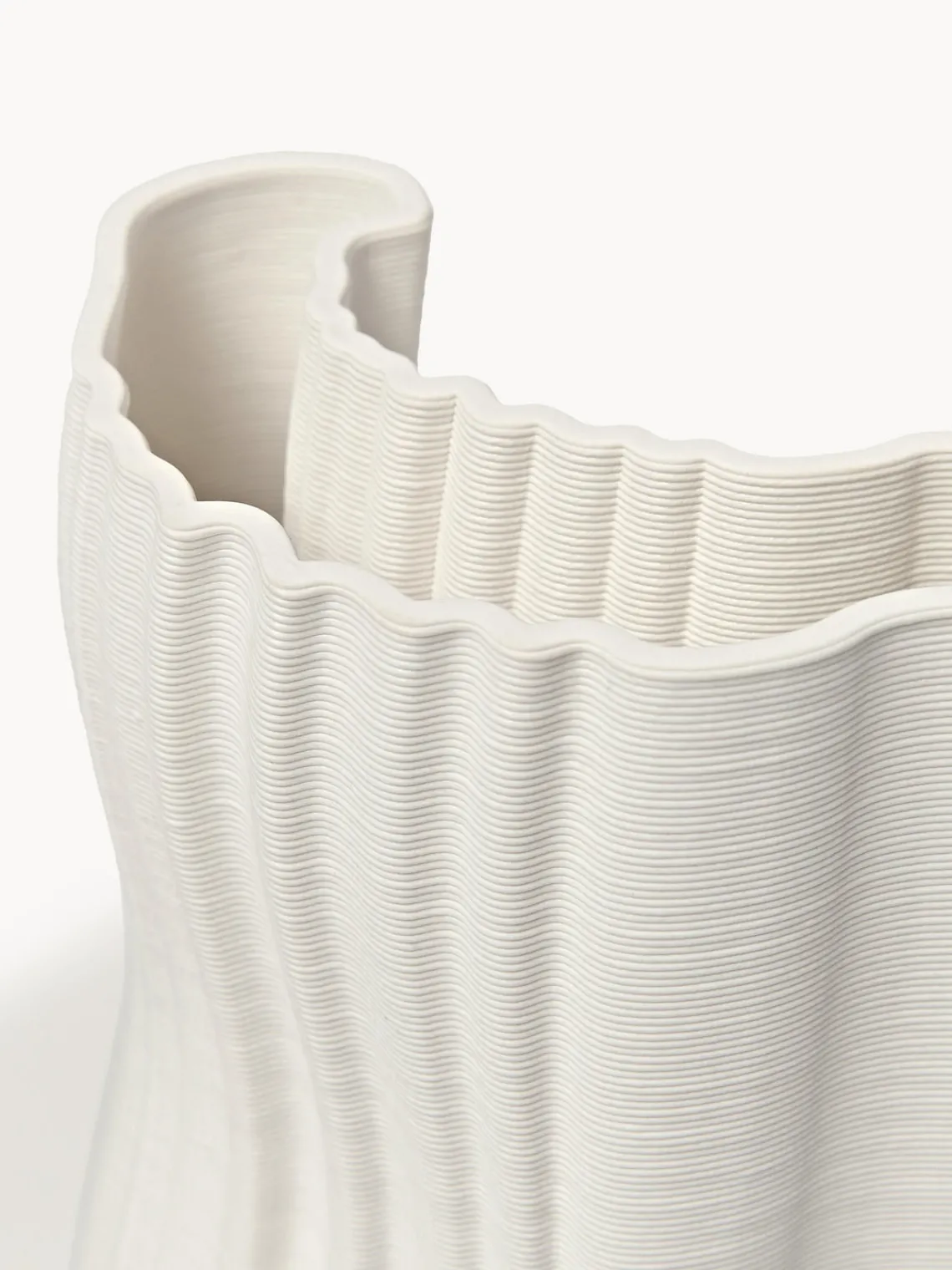 Jarrones|Jarrones>Ferm Living Jarrón de gres Moire, 30 cm