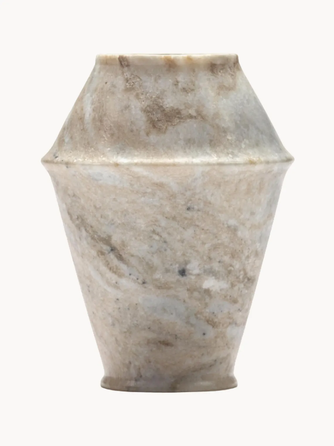 Hot Jarrón de mármol Dune, 18 cm Jarrones|Jarrones