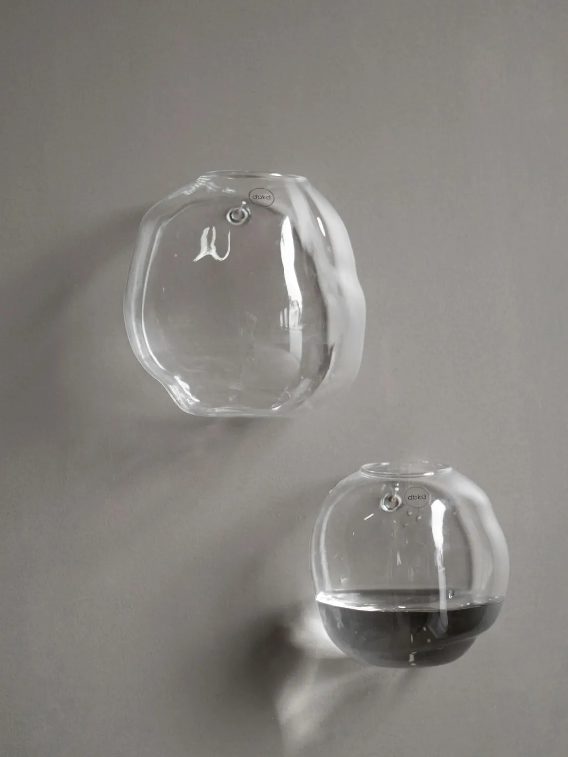 Jarrones|Jarrones>DBKD Jarrón de pared Pebble, Ø 15 cm