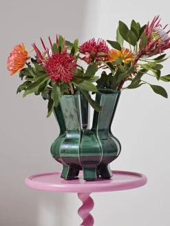 Jarrón de porcelana de diseño Puyi, Al 34 cm Jarrones|Jarrones