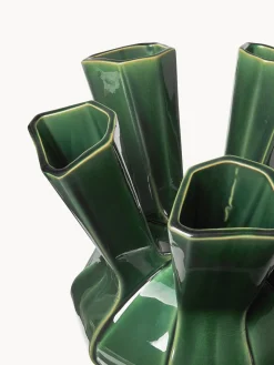 Jarrón de porcelana de diseño Puyi, Al 34 cm Jarrones|Jarrones